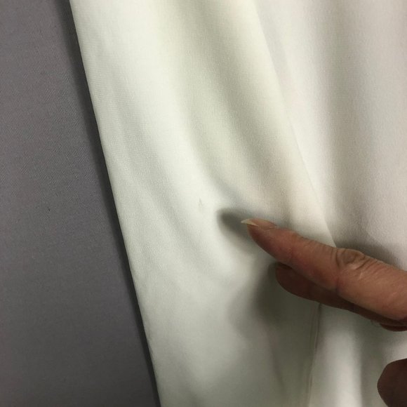 Preston & York Ivory Paige Knit V Neck Blouse Size Small - Picture 8 of 10